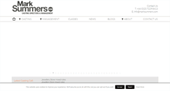 Desktop Screenshot of marksummers.com